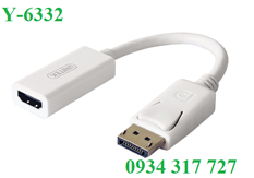 Bộ chuyển đổi DisplayPort sang HDMI (Hỗ trợ 4K) Y-6332