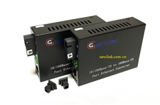 Bộ chuyển đổi quang điện GNETCOM GNC-1111S-20AB (10/100) 1 sợi