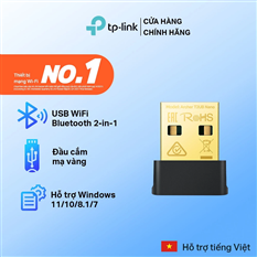 Bộ Chuyển Đổi USB Wifi TP-Link Archer T2UB Nano Bluetooth 4.2 Chuẩn AC 600Mbps cao cấp