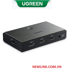 Bộ gộp HDMI 2.0 3 vào 1 hỗ trợ 4K2K@60Hz Ugreen 50709 cao cấp
