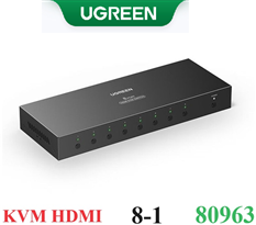 Bộ gộp HDMI 2.0 KVM 8 vào 1 ra Ugreen 80963 CM546 hỗ trợ 4K60hz cao cấp