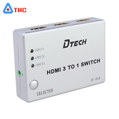 Bộ gộp HDMI 3 vào 1 ra DT7018