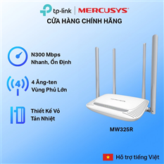 Bộ Phát Wifi Mercusys MW325R Chuẩn N 300Mbps cao cấp