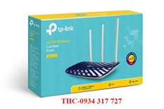 Bộ Phát Wifi Router Băng Tần Kép TP-Link AC750 - Archer C20