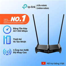 Bộ Phát Wifi TP-Link Archer C58HP Chuẩn AC 1350Mbps Xuyên Tường Độ Lợi Cao