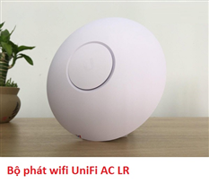 Bộ phát wifi UniFi AC Long-Range (UAP-AC-LR) 1317Mbps, 80 User, Lan 1GB (kèm nguồn)