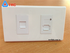 Bộ WallPlate Thoại + ổ cắm sạc USB