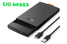 Box đựng ổ cứng HDD, SSD 2,5inch Sata chuẩn USB 3.0 Ugreen 60353