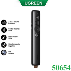 Bút trình chiếu Ugreen, tầm xa 200m LP479 50654 cao cấp