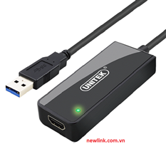 Cáp chuyển đổi USB sang HDMI unitek 3702