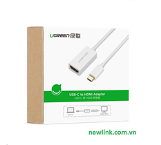 Cáp chuyển đổi USB Type-C to HDMI chính hãng Ugreen