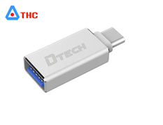 Cáp chuyển USB TYPE C sang USB 3.0 Dtech