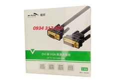 Cáp DVI 24+1 to VGA 1,8M