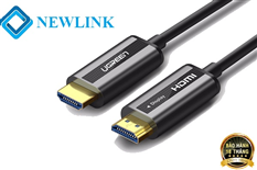 Cáp HDMI 2.0 sợi quang 10m Ugreen 50717 hỗ trợ 4K/60Hz cao cấp