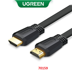 Cáp HDMI dẹt 2.0 dài 2M Ugreen 70159 cao cấp