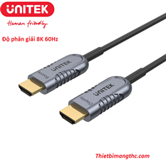 Cáp HDMI sợi quang 20m C11030DGY 8K@60hz (Hỗ trợ PS5 4K @120Hz) cao cấp