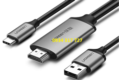 Cáp kết nối USB-C sang HDMI dài 1,5m cao cấp hỗ trợ 4K Ugreen 50544