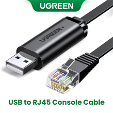 Cáp lập trình Console USB sang RJ45 FTDI chính hãng Ugreen 50773 cao cấp