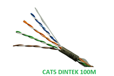 Cáp mạng Cat.5e UTP DINTEK 100m (P/N: 1101-03004) cao cấp