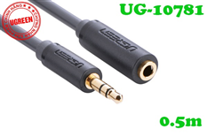 Cáp nối dài Audio 3.5mm (AUX) dài 0.5M Ugreen 10781 cao cấp