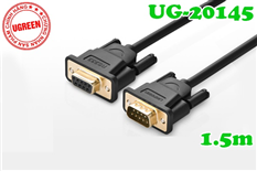 Cáp nối dài Com to Com (RS232-DB9) dài 1.5m Ugreen 20145