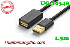 Cáp nối dài USB 2.0 dài 1.5m Ugreen 10348 cao cấp