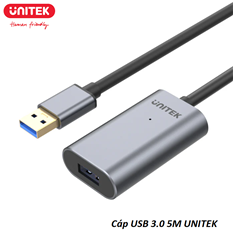 Cáp nối dài USB 3.0 5M có Chipset cao cấp UINITEK Y-3004 cao cấp