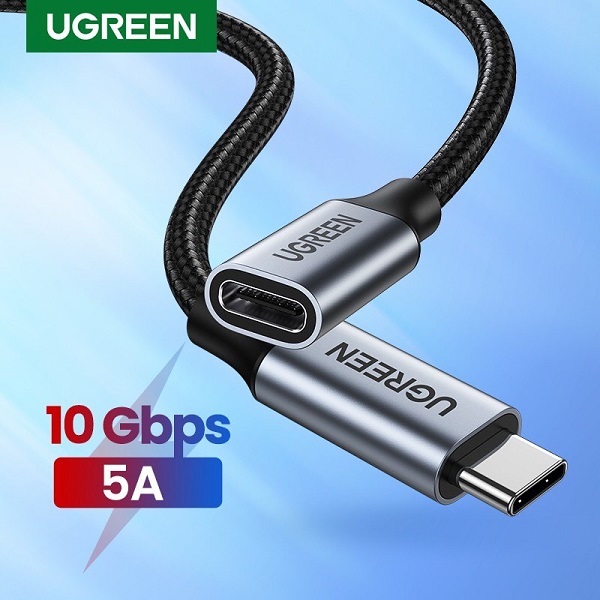 Cáp Nối Dài USB 3.1 Loại C USB-C Thunderbolt 3 dài 0,5m Ugreen 80810