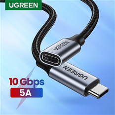 Cáp nối dài USB Type-C 3.1 GEN2 (Male/Female) dài 1M hỗ trợ Thunderbolt 3.0 Ugreen 30205 cao cấp