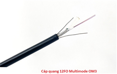 Cáp quang 12FO Multimode OM3 (12 sợi/12 core) cao cấp