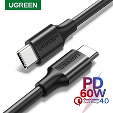 Cáp sạc, dữ liệu USB Type-C dài 1,5M chuẩn USB 2.0 Ugreen 50998 cao cấp (60W)