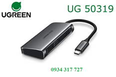 Cáp Type C to HDMI, VGA, USB 3.0 hỗ trợ sạc USB C Ugreen 50319