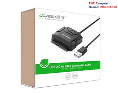 Cáp USB 2.0 to SATA chính hãng Ugreen UG-20215
