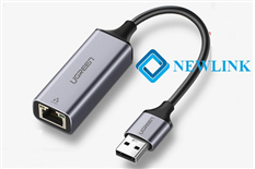 Cáp USB 3.0 sang Lan Ugreen UG-50922 tốc độ Gigabit 10/100/1000Mbps