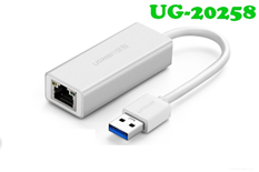 Cáp USB 3.0 sang Lan vỏ nhôm Ugreen 20258 cao cấp