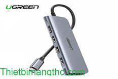 Cáp USB Type C ra HDMI, USB 3.0, đọc thẻ SD/TF Ugreen 70410