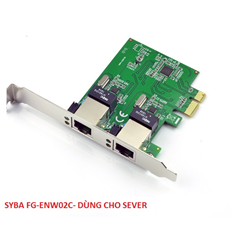 Card mạng PCI-Express Gigabit SYBA FG-ENW02C cao cấp