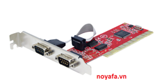 Card PCI to Com RS232 Unitek (model Y-7503) Chính Hãng