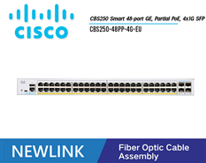 CBS250-48PP-4G-EU Thiết bị chuyển mạch CISCO CBS250 Smart 48 cổng GE POE+, 195W , 4x1G SFP cao cấp