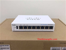 CBS250-8T-D-EU Thiết bị chuyển mạch CISCO CBS250 Smart 8 cổng GE, Desktop, Ext PSU cao cấp