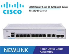 CBS250-8T-E-2G-EU Thiết bị chuyển mạch CISCO CBS250 Smart 8 cổng GE, Ext PS, Combo 2x1G cao cấp