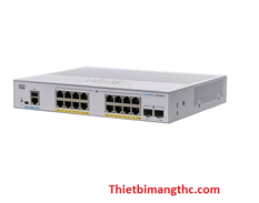 CBS350-16FP-2G-EU Thiết bị chuyển mạch CISCO CBS350 Managed 16 cổng GE POE+, 240W, 2x1G SFP cao cấp