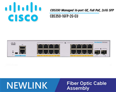 CBS350-16FP-2G-EU Thiết bị chuyển mạch CISCO CBS350 Managed 16 cổng GE POE+, 240W, 2x1G SFP cao cấp