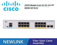 CBS350-16P-2G-EU Thiết bị chuyển mạch CISCO CBS350 Managed 16 cổng GE POE+, 120W, 2x1G SFP cao cấp