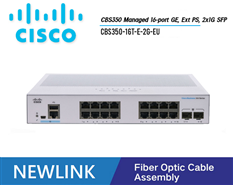 CBS350-16T-E-2G-EU Thiết bị chuyển mạch CISCO CBS350 Managed 16 cổngGE, Ext PS, 2x1G SFP