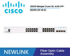 CBS350-24T-4X-EU Thiết bị chuyển mạch CISCO CBS350 Managed 24 cổng GE, 4x10G SFP+