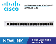 CBS350-48P-4G-EU Thiết bị chuyển mạch CISCO CBS350 Managed 48 cổng GE POE+, 370W, 4x1G SFP cao cấp