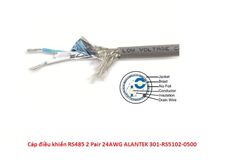 Dây, cáp điều khiển RS485 2 Pair 24AWG ALANTEK 301-RS5102-0500 cuộn 500M