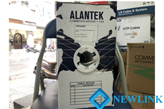 Cáp mạng LAN Alantek USA Cat5E UTP - P/N 301-10008E-03GY cao cấp