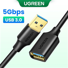 Dây cáp nối dài USB 3.0 5M Ugreen 90722 mạ vàng cao cấp